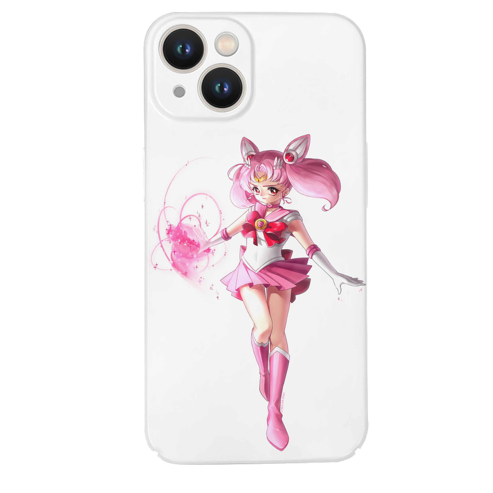 （画像用） 美少女戦士セーラームーン ちびうさ Sailor Moon Chibiusa Tsukino Usagi Small Lady Serenity 【iPhone 14シリーズ対応】ハードケース
